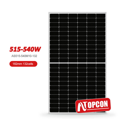 Modulos fotovoltaicos solares mono de 182 mm para electricidad doméstica 132 6*22 Células Sistema de energía solar