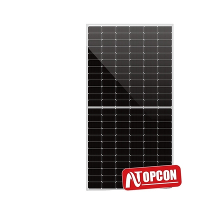 Panel solar monocristalino de 565-590w con diseño de baja temperatura y larga vida útil