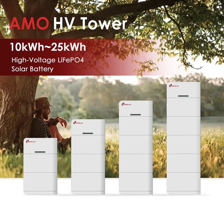 Amosolar Household High Voltage Lithium Battery Pack con rango de potencia de salida de 10-20 kWh