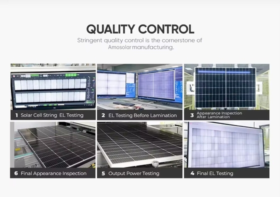 Modulos fotovoltaicos de alta potencia de 420w 410w 585w 590w para el sistema de paneles solares Longi Hi-Mo6 Mono