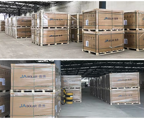 Canadian JA Solar 550ww Medio módulos de célula mono 560w 570w 580w 590w más alta potencia de salida