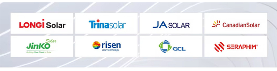 550w Mono de tipo N Medio 700w 630w 635w 610w 585ww 620w 580 vatios Panel solar bifacial Sistema completo