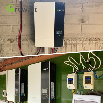 Growatt SPF 5000 ES SPF 3500ES Inversor híbrido para 5kw 3.5kw Sistema de energía solar fuera de la red