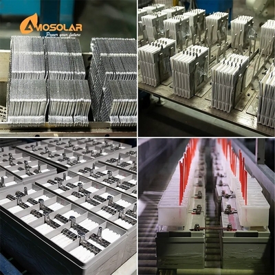 La velocidad de descarga 1c 12V/24V/36V/48V Batería de gel para almacenamiento de energía solar por Amosolar