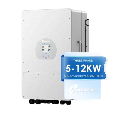 Inversor solar de cadena de fase única de 6kw con salida de 220V/230V/240V y conversión solar