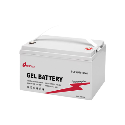 Amosolar buena batería de plomo ácido de 12V 100ah con 3000 ciclos de vida y OEM / ODM aceptado