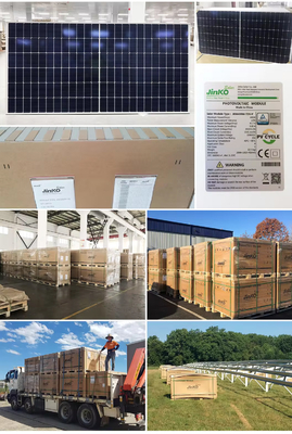 Jinko 550W 700W 630W 610W 585WW 620W 580W 500W Panel solar bifacial para sistema completo