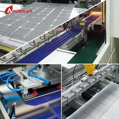 4mm2 Cables IEC Tamaño 330w 340w 350w 400w Panel fotovoltaico solar para el sistema eléctrico doméstico