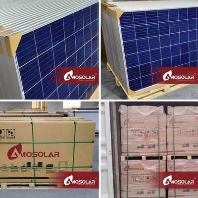 Caja de unión dividida 24v 330w 340w 350w 400w Panel fotovoltaico solar para el sistema eléctrico doméstico PERC