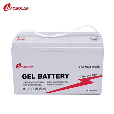 12V 200Ah 100Ah GEL Batería de plomo ácido para almacenamiento de energía solar 400Ah 300Ah AGM Batería