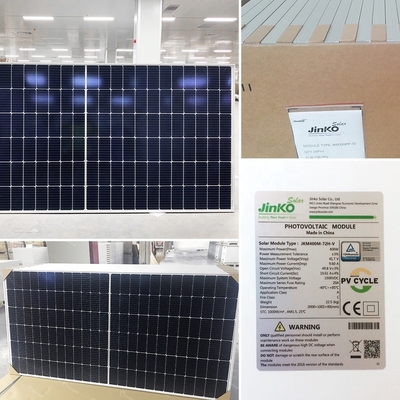 Jinko All Black 182mm paneles solares Solución perfecta para el hogar y el sistema fotovoltaico comercial