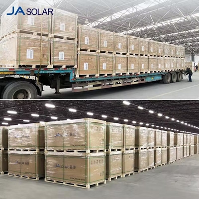 JA Solar Panel solar de doble cara 455w El mejor módulo fotovoltaico para instalaciones solares en el hogar