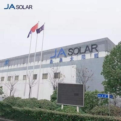 430W-455W JA Proveedores Módulo fotovoltaico solar con tecnología bifacial tipo N y vidrio de 3,2 mm
