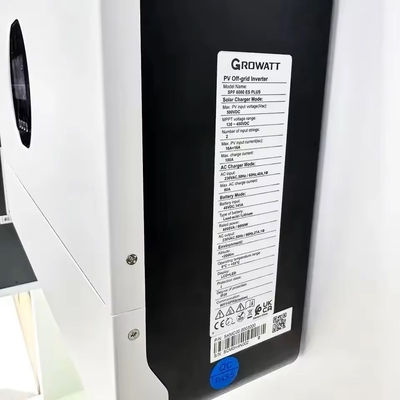 Sistema de energía solar para el hogar Growatt 6000 ES Plus Fuera de la red Inversor solar 6kw Sistema híbrido