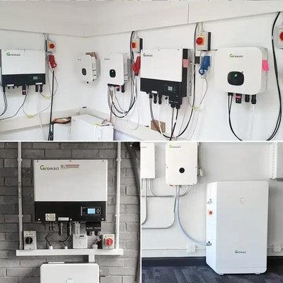 Sistema de energía solar para el hogar Growatt 6000 ES Plus Fuera de la red Inversor solar 6kw Sistema híbrido