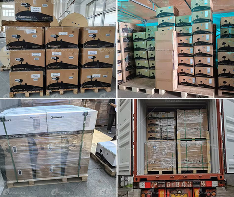48V de entrada de voltaje Growatt SPF 6000 ES Plus 5kW fuera de la red inversor para su negocio