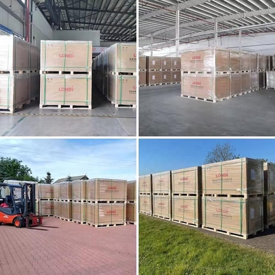 Longi Hi-mo 7 615w 620w Panel solar bifacial fotovoltaico Longi Himo 7 para el proyecto de energía solar agrícola