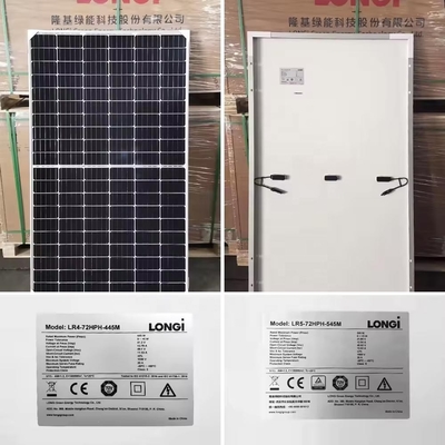 Los paneles solares Himo7 LR5-72HGD 560w 570w 580w 590w LONGI módulo fotovoltaico de doble cristal