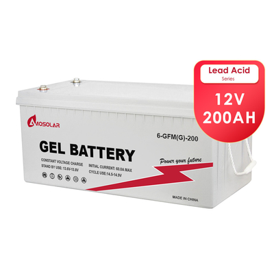 Vida útil del ciclo 3000 Vida útil del ciclo profundo Batería recargable de 12 V Agm Gel Vida útil para el almacenamiento de energía