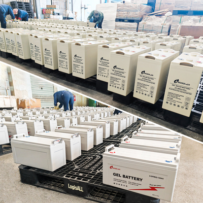 Vida útil del ciclo 3000 Vida útil del ciclo profundo Batería recargable de 12 V Agm Gel Vida útil para el almacenamiento de energía