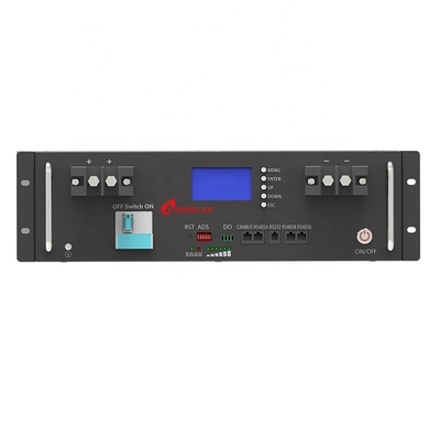 Batería de litio LiFePO4 de peso ligero de 48V 100Ah 5KWh para aplicaciones solares y de telecomunicaciones