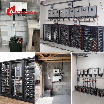 Batería de litio LiFePO4 de peso ligero de 48V 100Ah 5KWh para aplicaciones solares y de telecomunicaciones