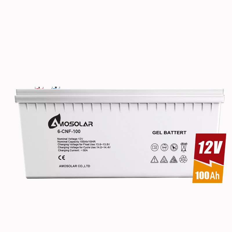 Batería de gel de 12V 250Ah para sistema solar con vida útil de ciclo de 1500 veces y OEM / ODM aceptado