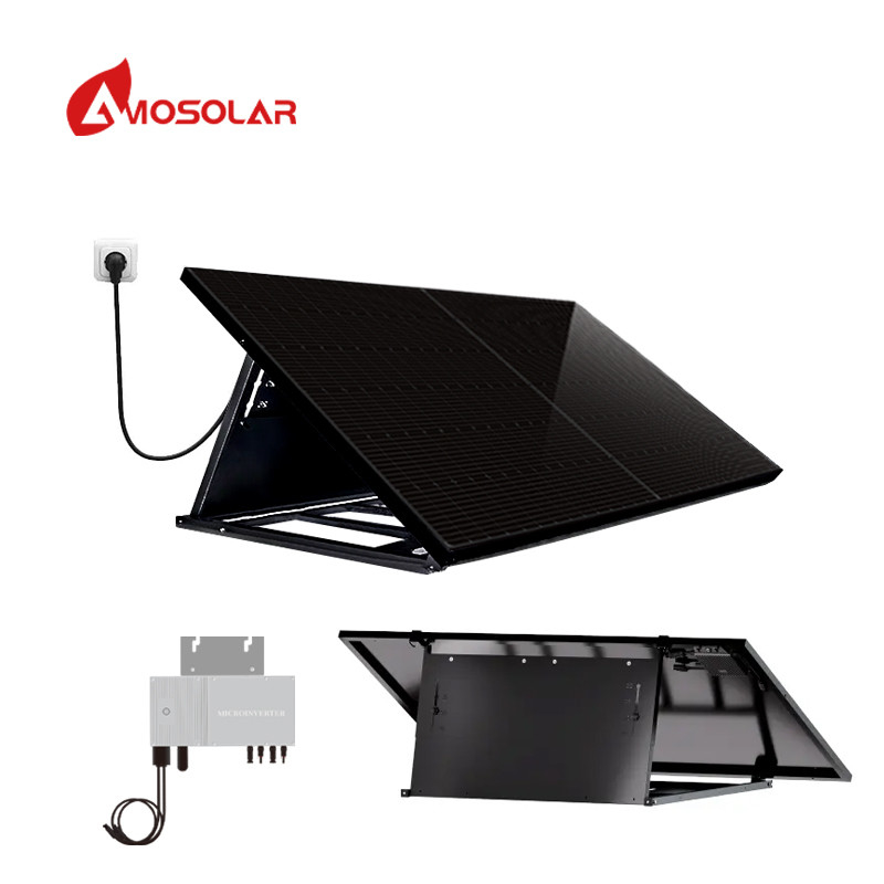 Alemania Sistema solar de balcón de 600 W con comunicación WiFi y voltaje de arranque de 24 V