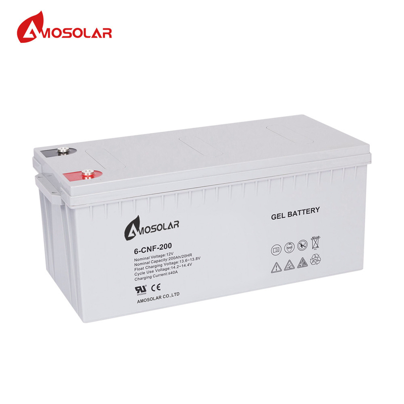 GEL Batería de plomo ácido 12v 24v 200ah 100ah 50ah 200ah Ciclo profundo para almacenamiento de energía solar