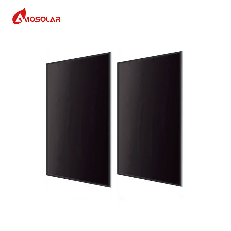 Amosolar 0BB 182mm 420W 435W 440W 570W Europa Paneles solares con tejas para el sistema doméstico