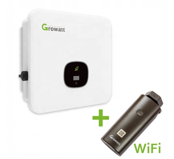 Growatt MOD 15KTL3-X Inversor solar de 15kw Tres fases en la red 2 MPPT Inversor con WIFI y función 4G