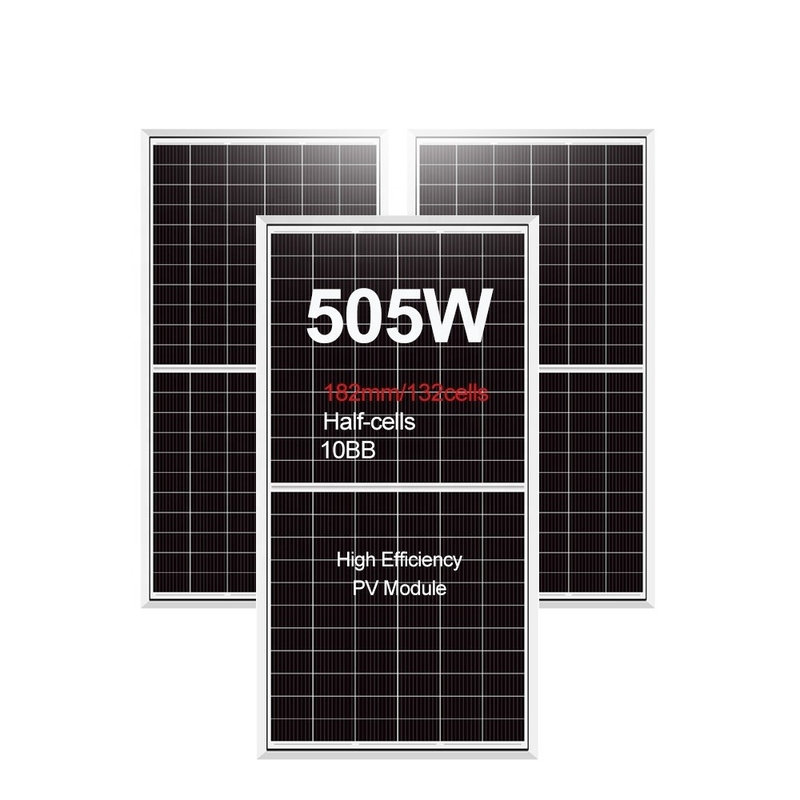 Compra Mono 480w 490w 500w 505w Panel solar Tecnología PERC Pedido OEM chino aceptable