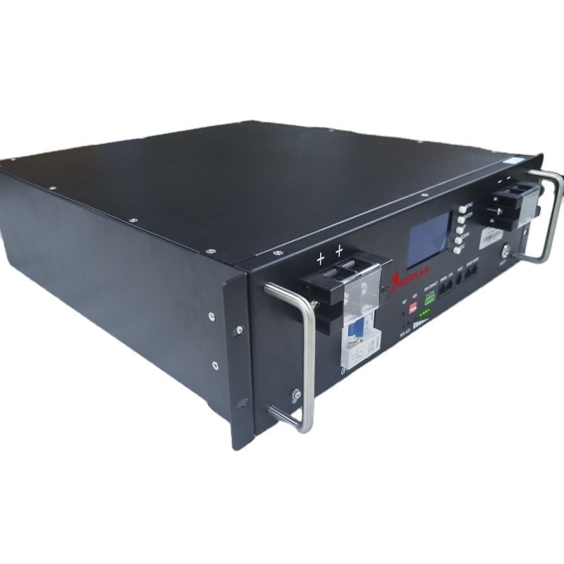 Batería LiFePO4 segura y duradera de 48V/51.2V 100ah 200ah para aplicaciones de montaje en bastidores