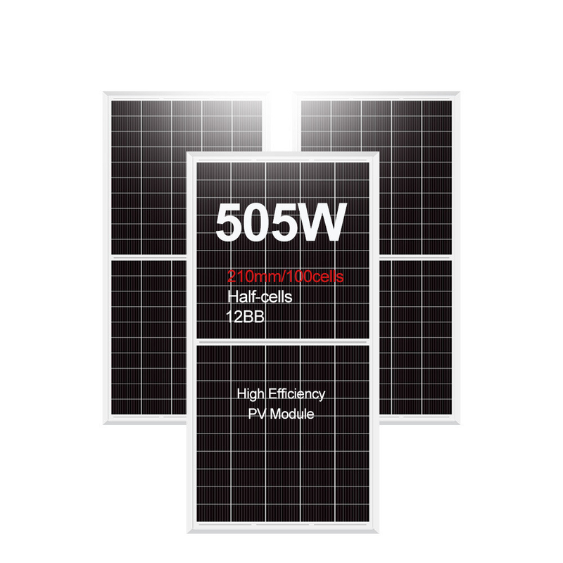 Actualice su planta fotovoltaica con un kit de paneles solares de 485w 490w 495w 500w 505w de Certificado