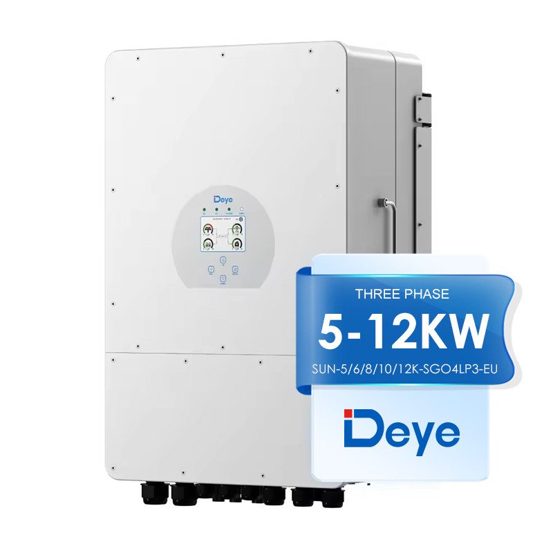 Control MPPT Tipo Deye Sun-8k-Sg04lp3-Eu Invertidor para el sistema de almacenamiento de energía solar