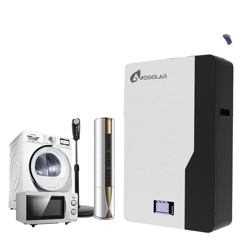 Amosolar 24v 48v 100ah 200ah 5kwh 10kwh 2.5kwh Batería Lifepo4 para almacenamiento de energía solar