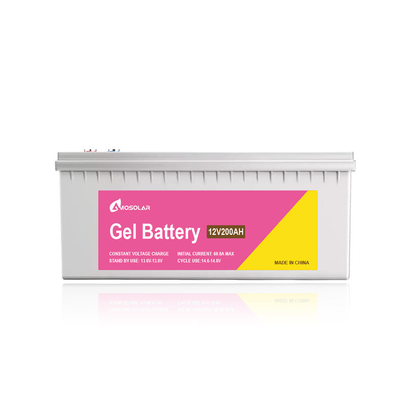 Amosolar 12V 100Ah Batería de plomo ácido Durable y estable para el sistema de almacenamiento solar