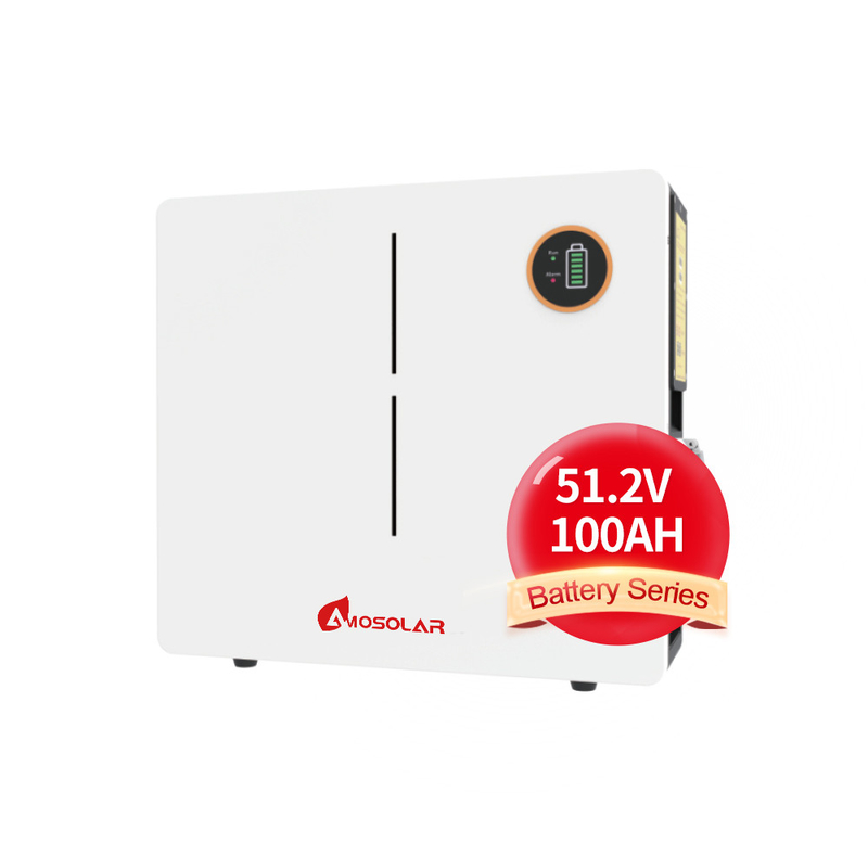 Baterías de iones de litio solares de alta capacidad de 48 V LiFePO4 para el sistema solar 5KWH 10KWH 15KWH