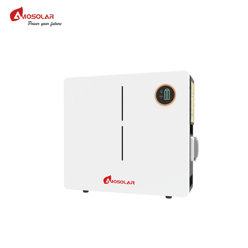 Solución todo en uno Amosolar 48v 51.2v 100ah 200ah Batería de litio para electrodomésticos