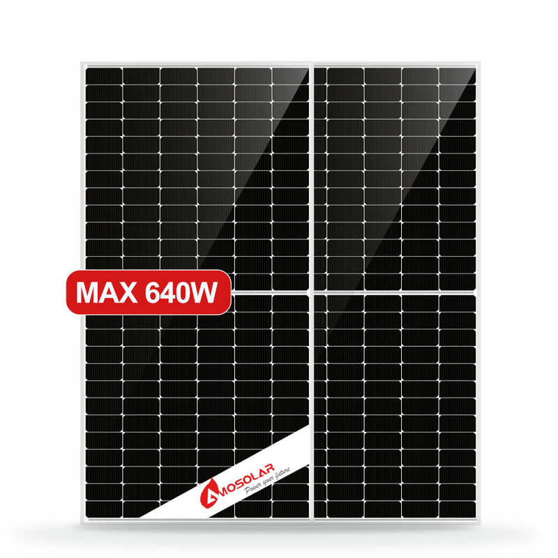 Paneles solares TOPCON monocristalinos de tipo N 610W 620W 630W 640W para el sistema de energía solar