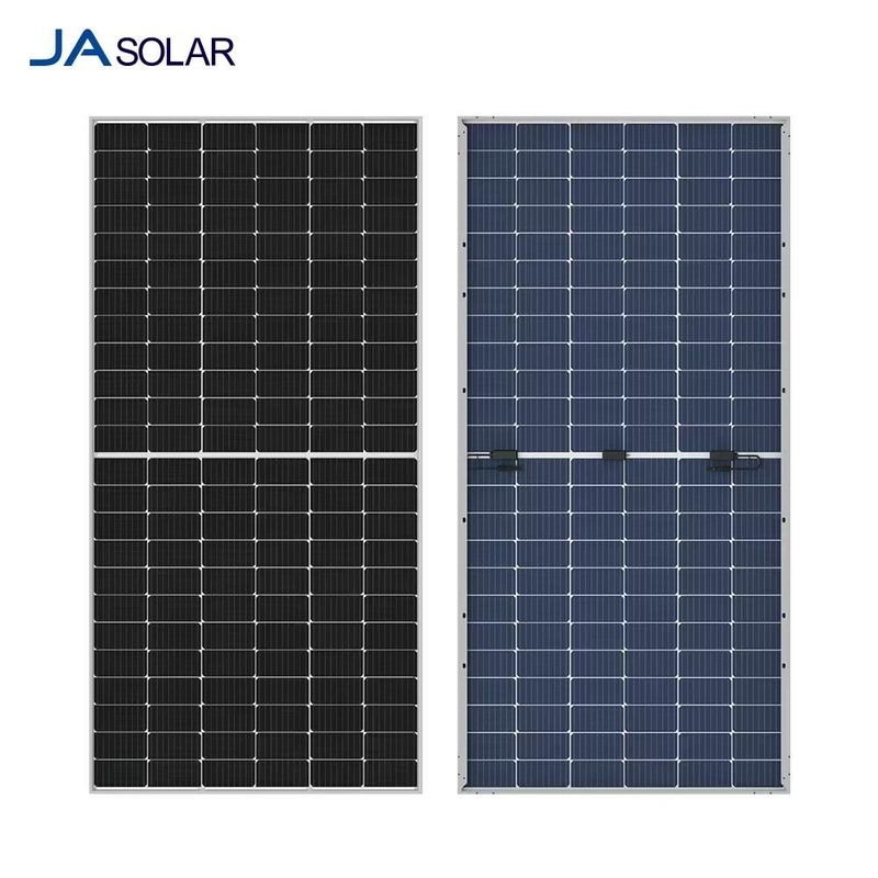 Marco de aleación de aluminio anodizado 560-600W JA Trina Longi Mono Solar para el hogar solar
