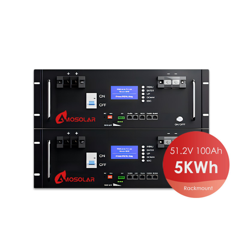 Amosolar 5KWH 10KWH Capacidad de almacenamiento solar para el hogar